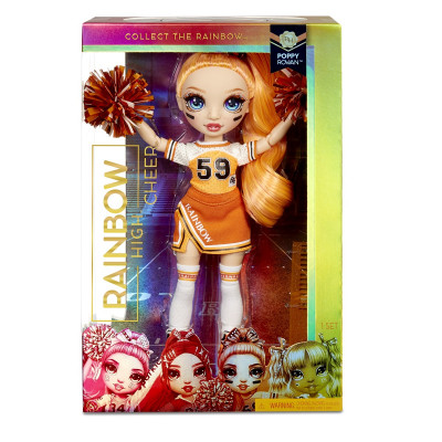 Bábika Rainbow High Cheer Doll – Poppy Rowan